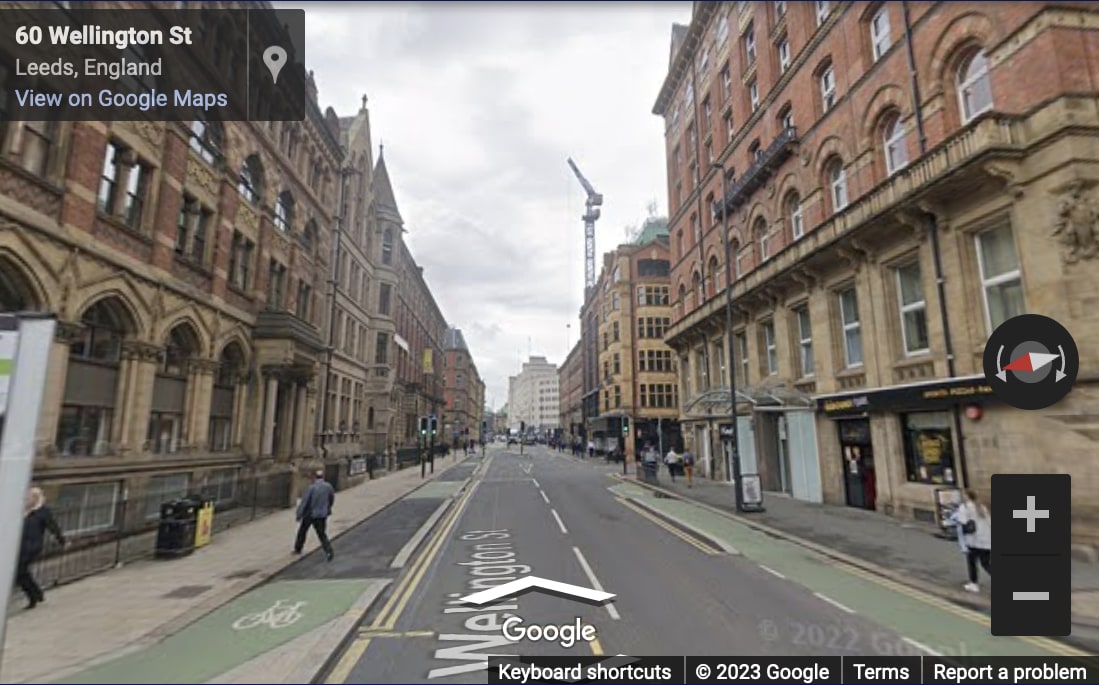 Street View image of Leeds, UK
