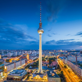 Guiode to Berlin skyline. Click for details.