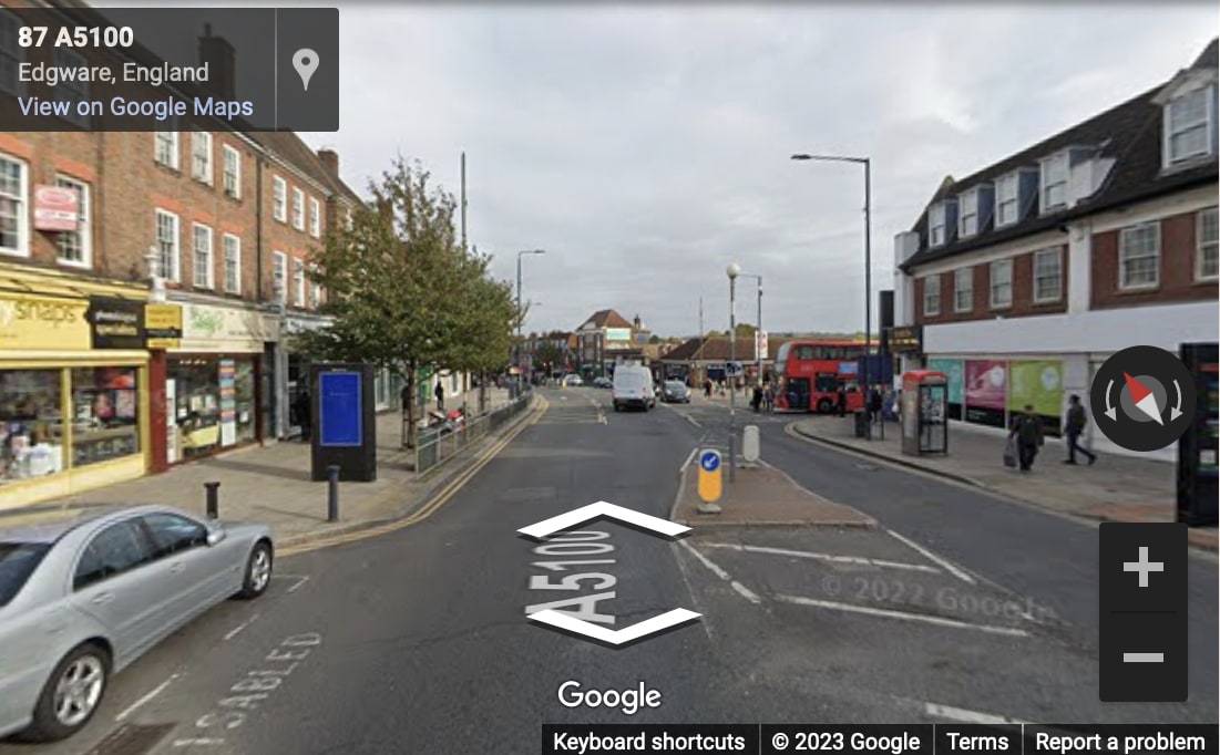 Street View image of Edgware