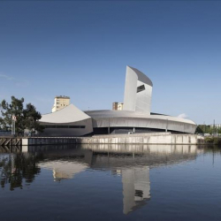 Exterior view of 1 Lowry Plaza, The Quays, Digital World Centre, Salford