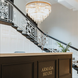 Interior of Armada House, Telephone Avenue