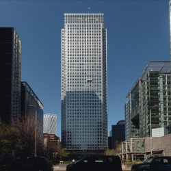 Exterior view of One Canada Square, Canary Wharf