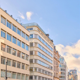 Interior of 229-231 High Holborn, Beyond Kingsbourne House. Click for details.