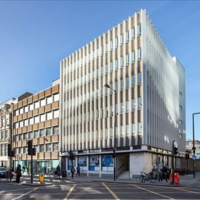 Exterior view of 100 Borough High Street, Alpha House. Click for details.