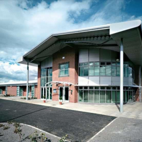 Interior of Vienna Court, The Innovation Centre, Kirkleatham Business Park. Click for details.