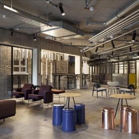 Interior of 7 Pancras Square, The Stanley Building, King's Cross Central. Click for details.