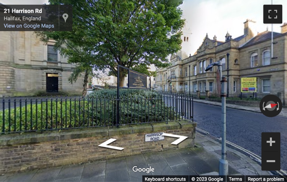 Street View image of Trinity House, Harrison Road, Halifax, Yorkshire