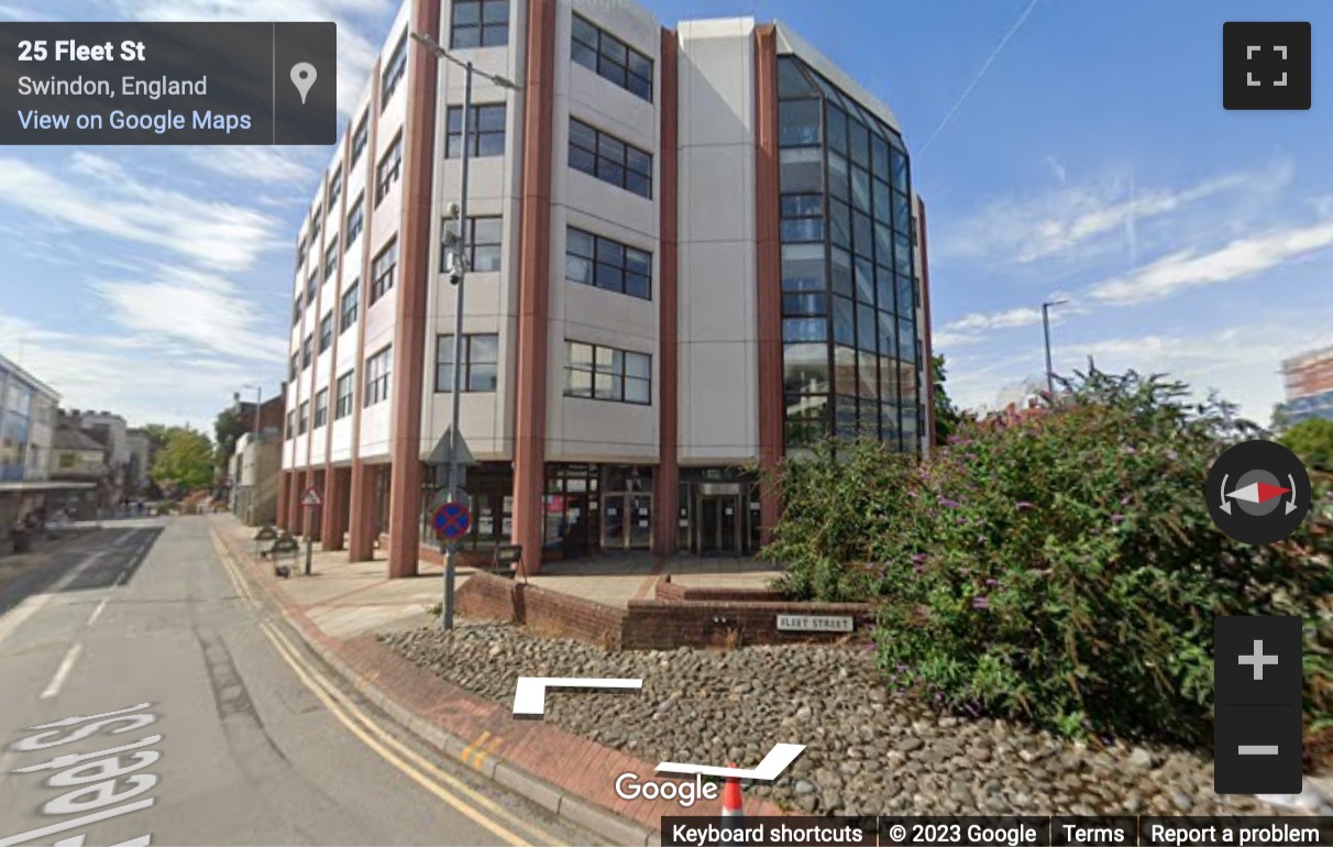 Street View image of Focal Point, 27-35 Fleet Street, Swindon, Wiltshire