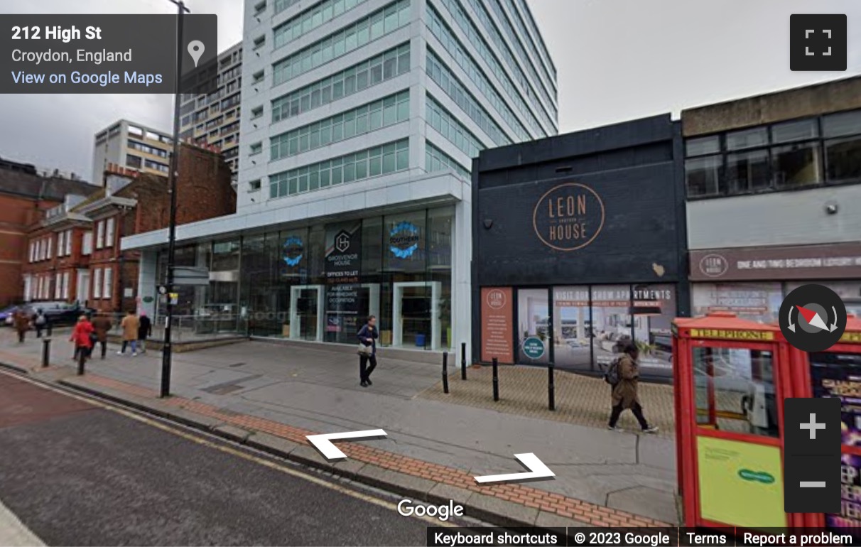 Street View image of 75, 77 High Street, Croydon, Surrey