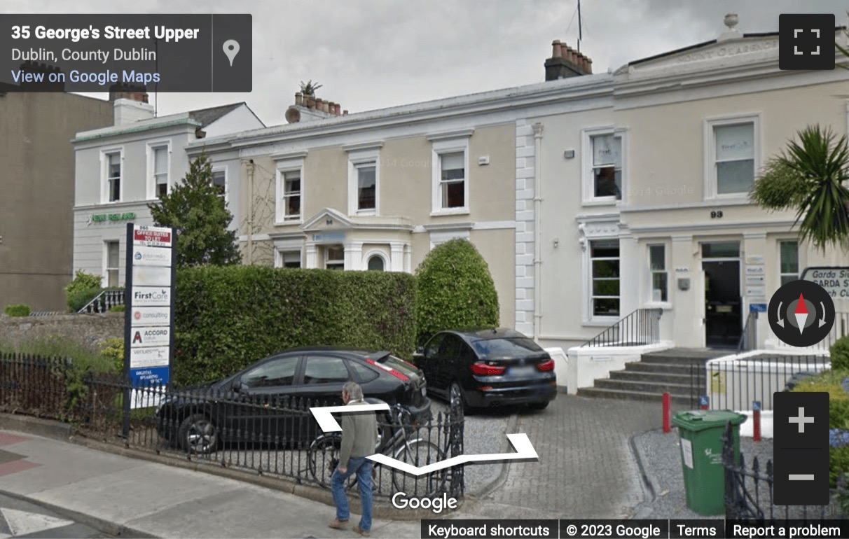 Street View image of 93 Upper Georges Street, Dun Laoghaire, Co. Dublin, Dublin, Ireland