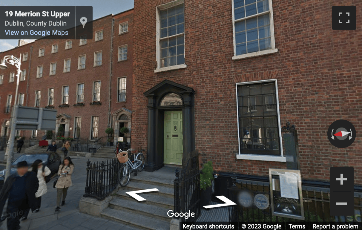 Street View image of The Merrion Buildings, 18-20 Merrion Street, Dublin 2, Dublin, Ireland