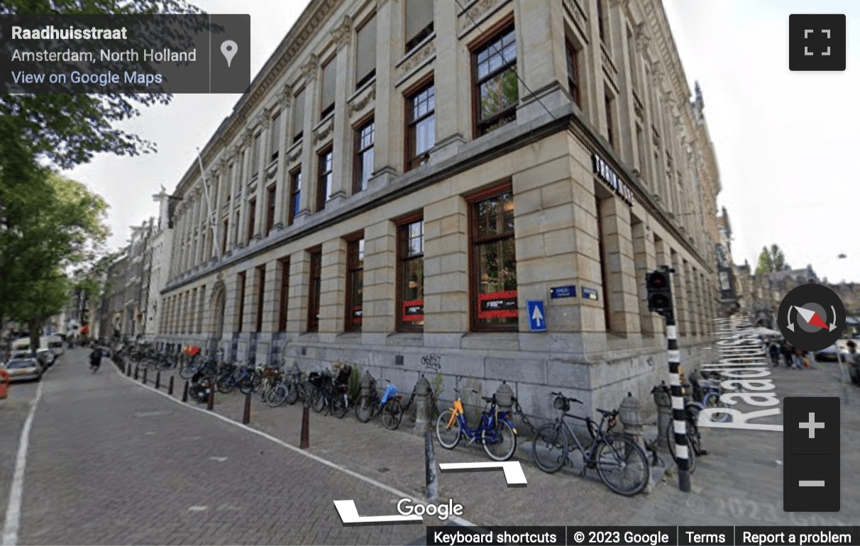 Street View image of Singel 250, Singelstaete, Amsterdam, North Holland, Netherlands