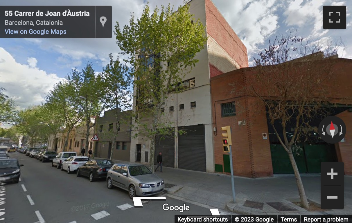 Street View image of Joan d’Austria 68, 1, Barcelona