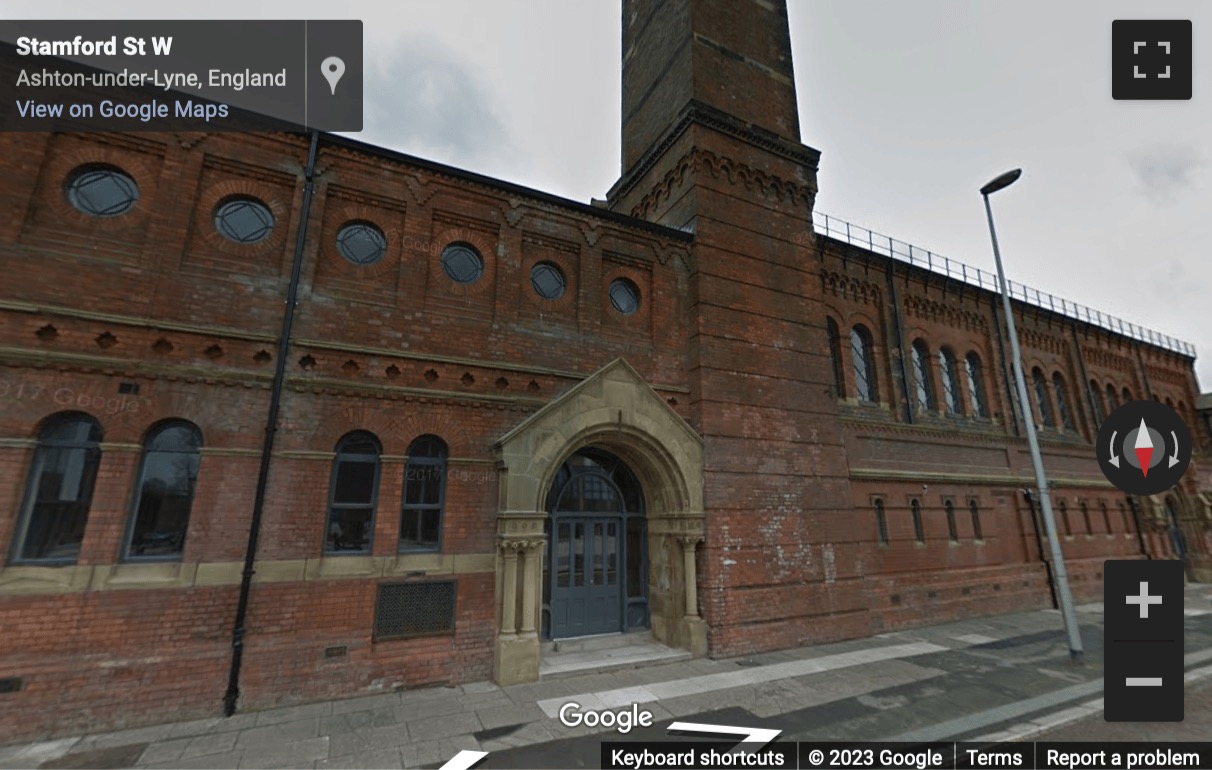 Street View image of Ashton Old Baths, Stamford Street West, Ashton-Under-Lyne, Lancashire