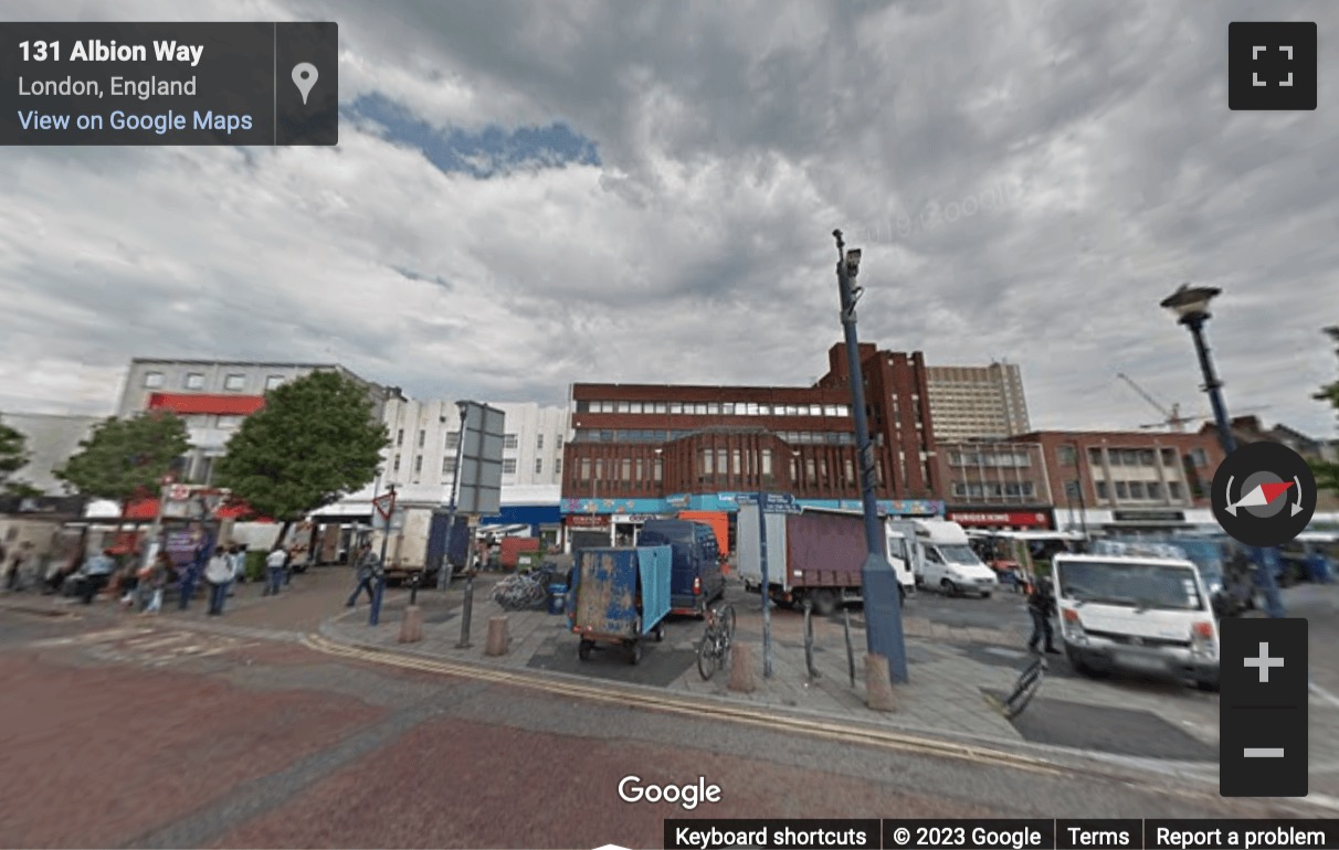 Street View image of Romer House, 132 Lewisham High Street, Central London, SE13, UK