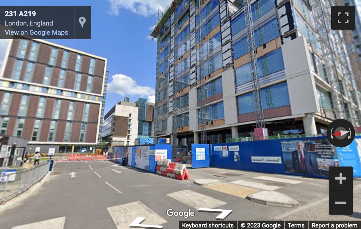 Street View image of 80 Wood Lane, Central London, W12, UK