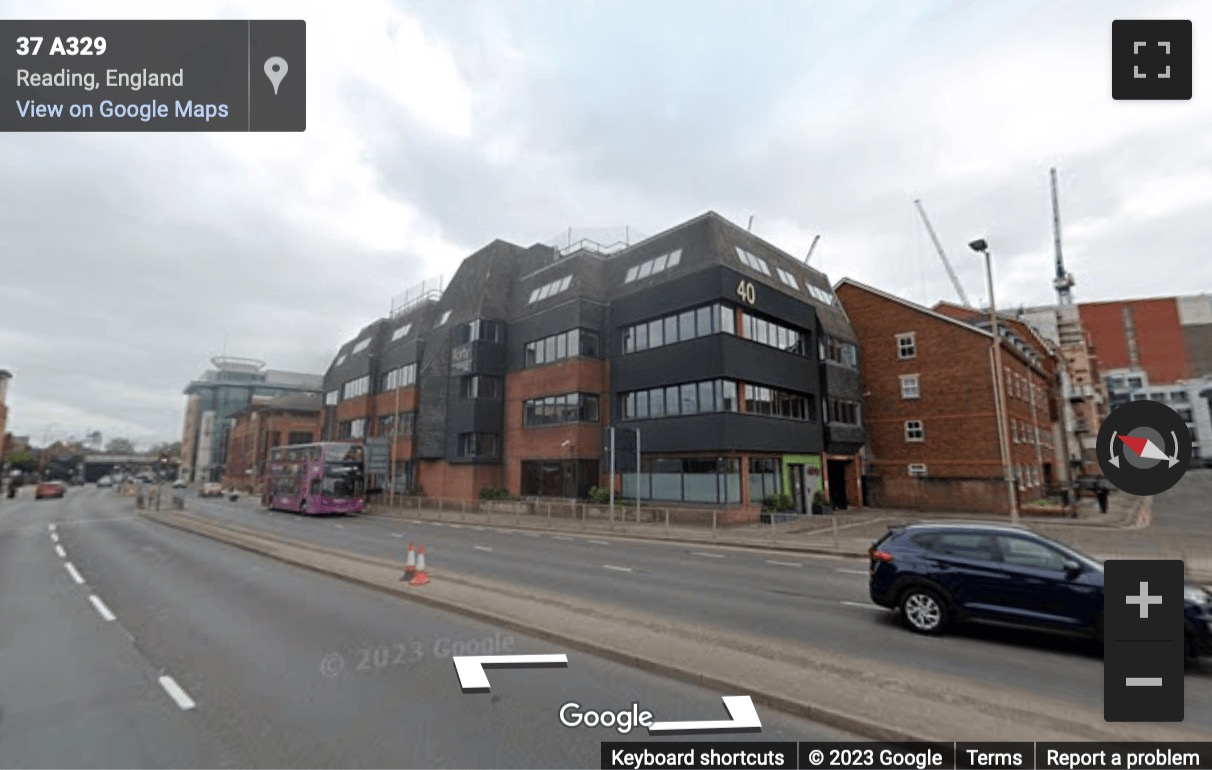 Street View image of 40 Caversham Road, Reading, Berkshire