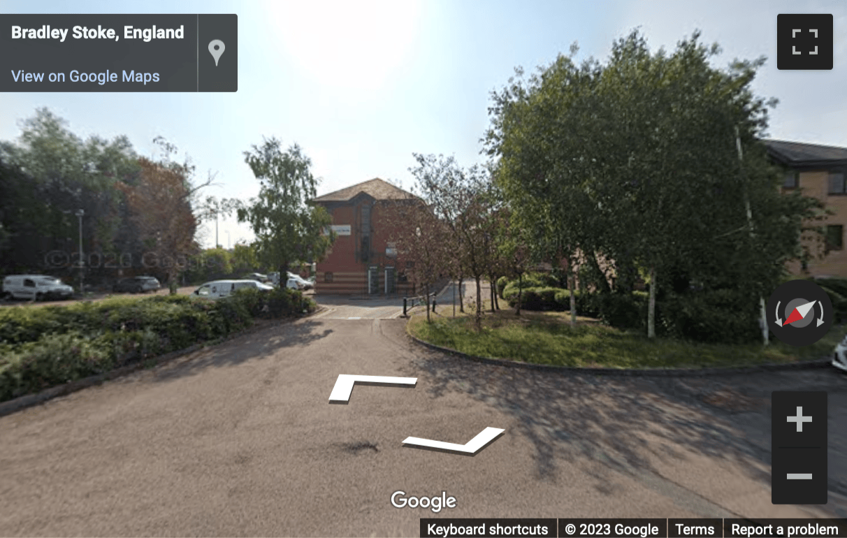 Street View image of 24 Apex Court, Bradley Stoke, Bristol, Gloucestershire