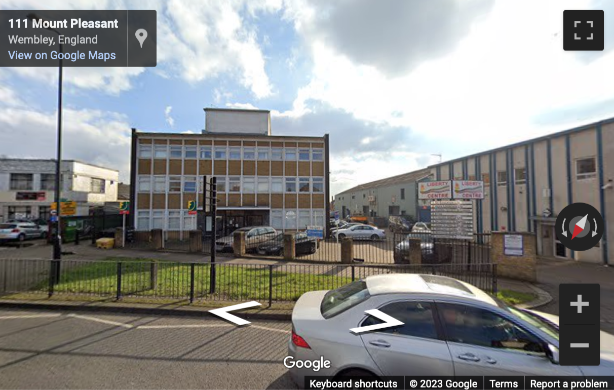 Street View image of Unit 9 Liberty Centre, Mount Pleasant, Wembley, Central London, HA0