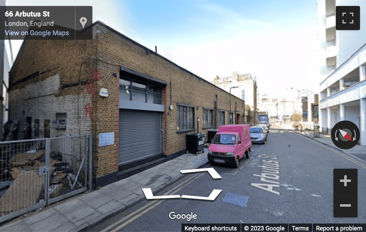 Street View image of Excel Building, 6 Arbutus Street, Haggerston, Central London, E8