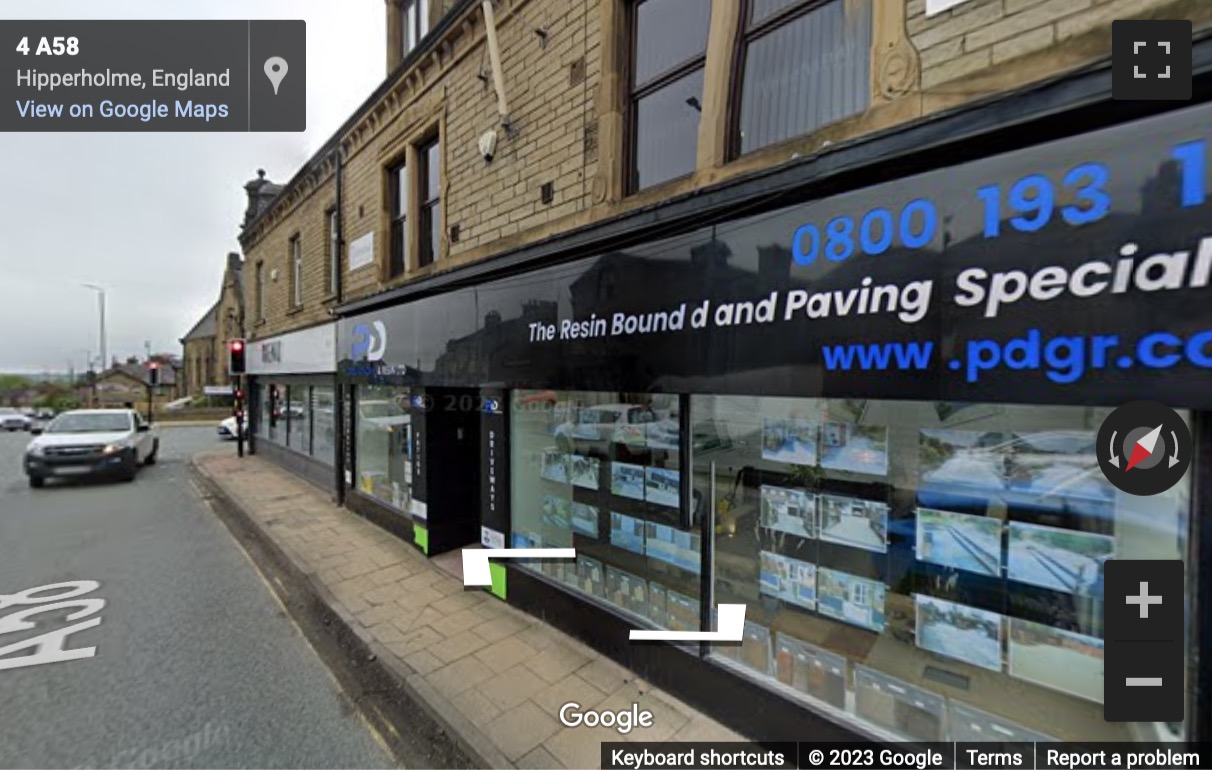 Street View image of Halifax Road, Hipperholme, Halifax, Yorkshire