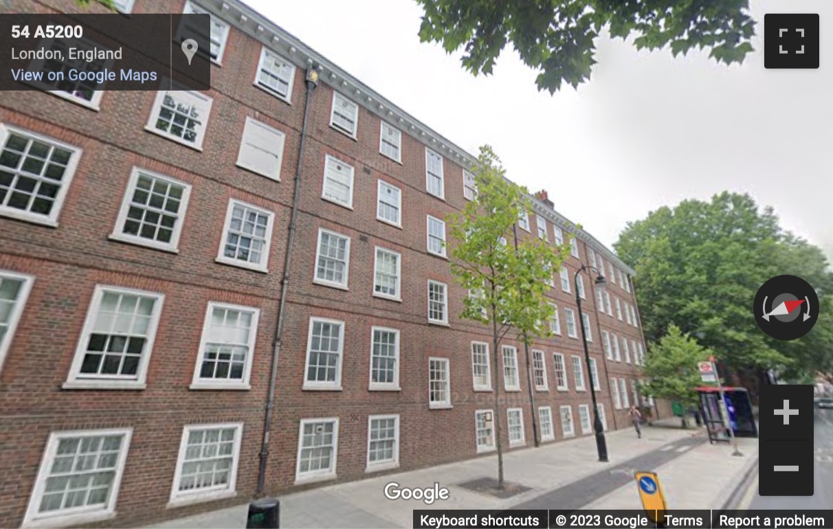 Street View image of 10-11 Gray’s Inn Square, Gray’s Inn, Central London, WC1R