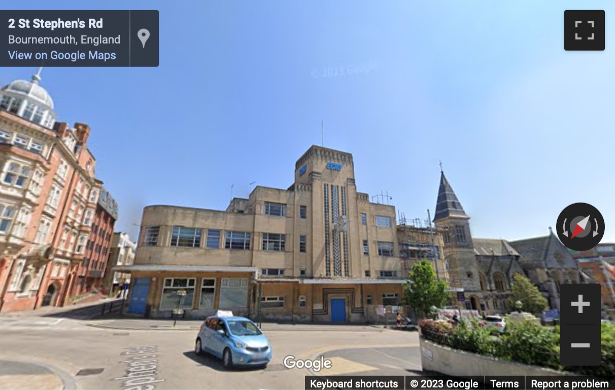 Street View image of The Echo Building, 18 Albert Road, Bournemouth, Dorset