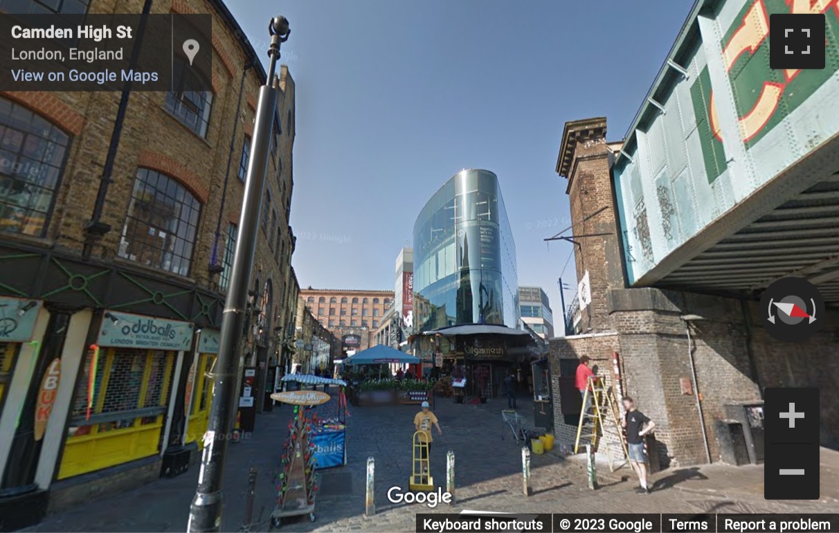 Street View image of London Triangle, Camden Lock Market, Chalk Farm Road, NW1