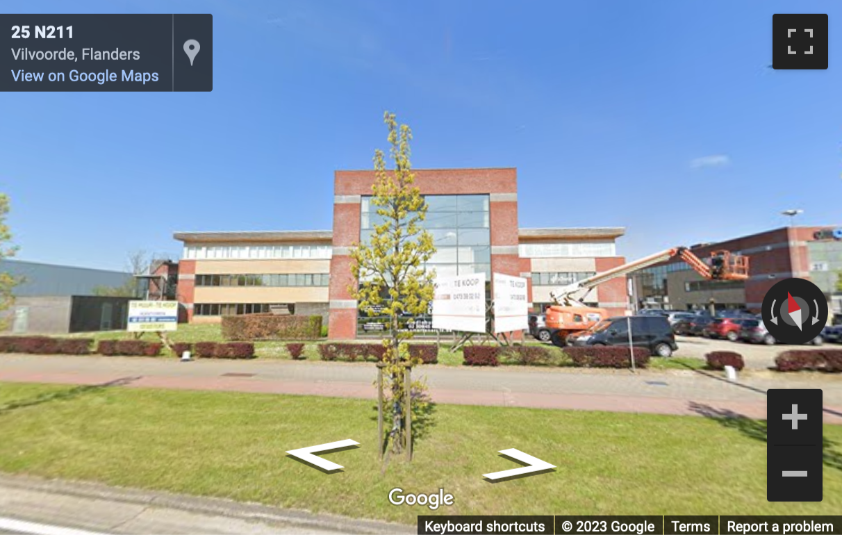 Street View image of Luchthavenlaan 27, Vilvoorde (near Brussels Airport)