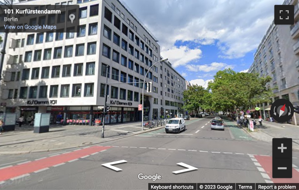 Street View image of Ku-Damm, Kurfürstendamm 11, Berlin, Brandenburg