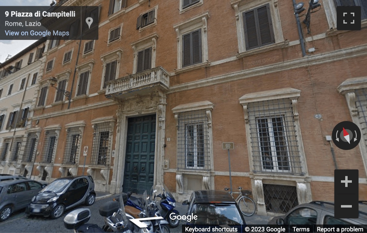 Street View image of Piazza di Campitelli 2, Rome