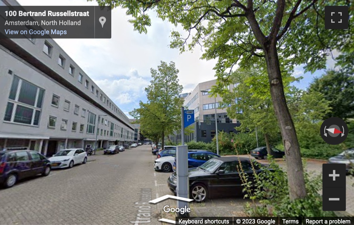 Street View image of Amsterdam Amstel Station, Prins Bernhardplein 200, Amsterdam, North Holland