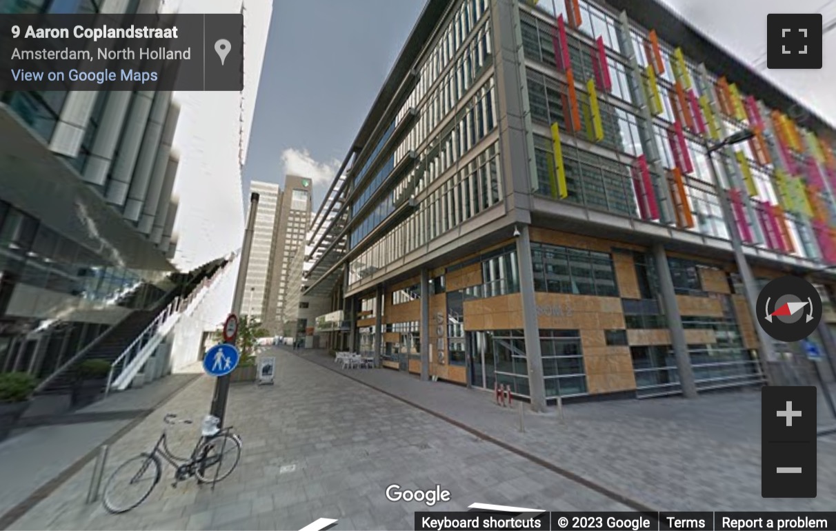 Street View image of Claude Debussylaan 7-29, Amsterdam south Axis Som 2, Amsterdam, North Holland