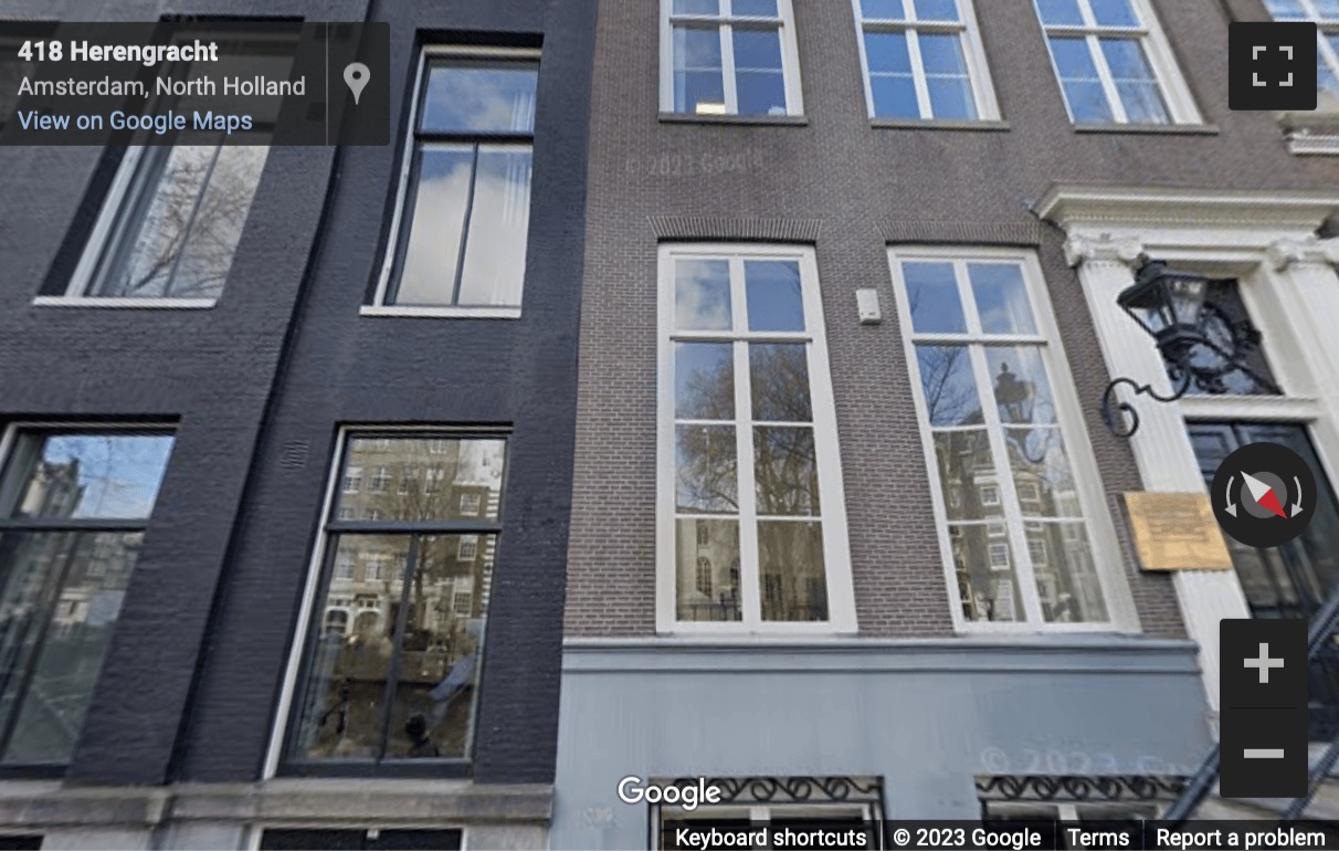 Street View image of Herengracht 420, Amsterdam, North Holland