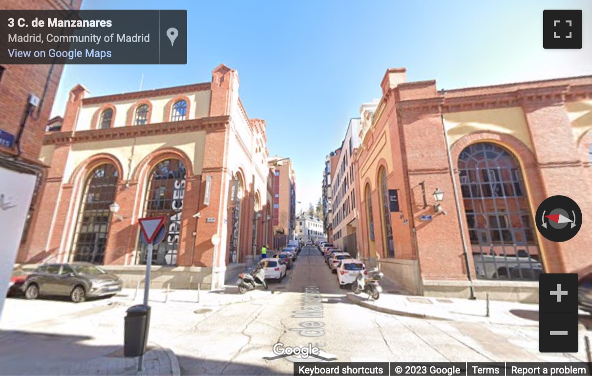 Street View image of Spaces, Rio, Calle de Manzanares 4, Madrid