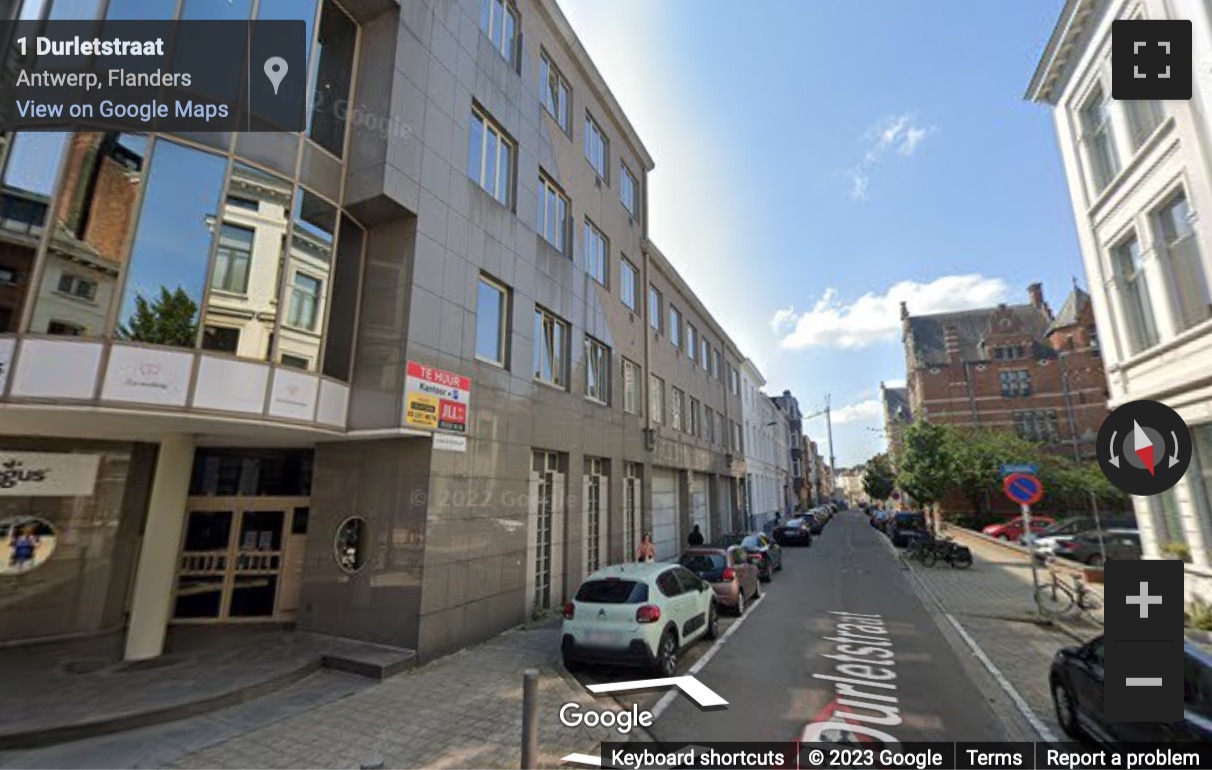 Street View image of Lange Lozanastraat 142, Antwerp