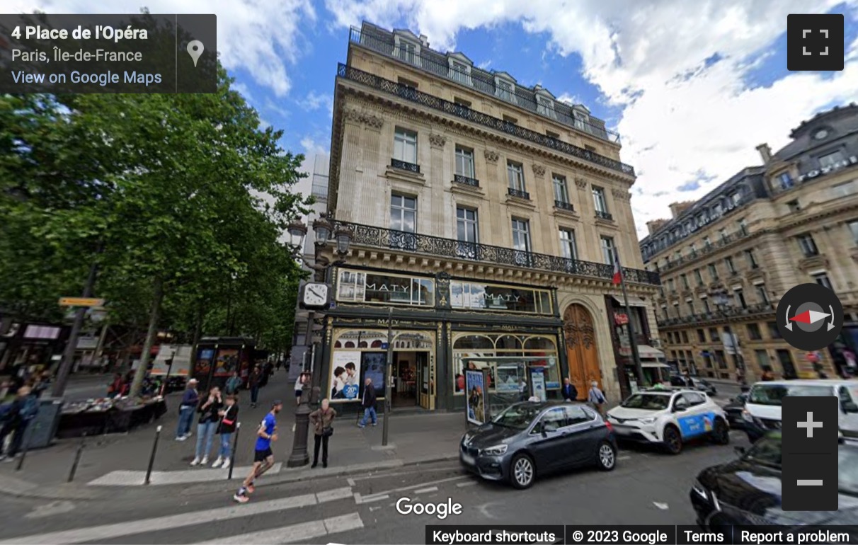 Street View image of 4 Place de l’Opera, Paris