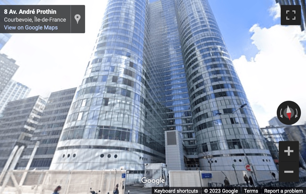 Street View image of 110, Esplanade du Général de Gaulle, Courbevoie, Hauts-de-Seine