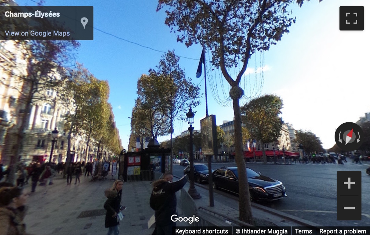 Street View image of 34 Avenue des Champs-Elysées, Paris