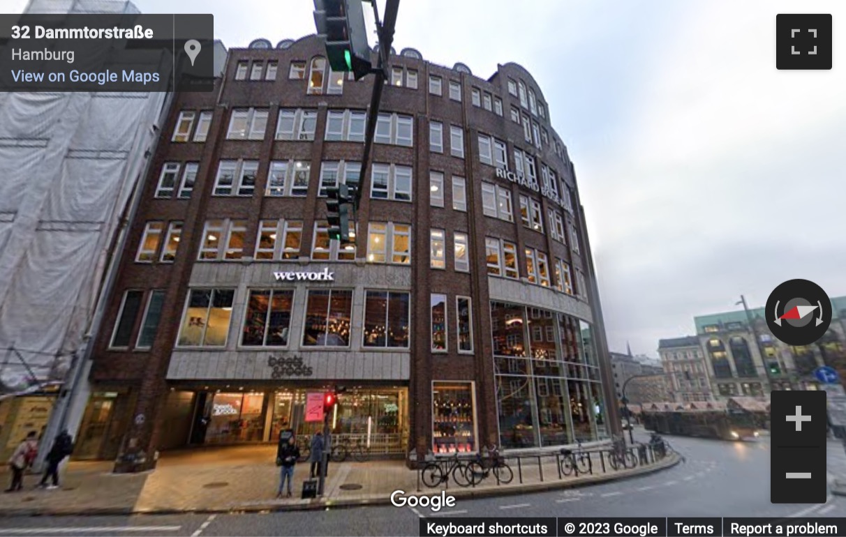 Street View image of Gansemarkt, 43 Gänsemarkt, Hamburg, Schleswig Holstein