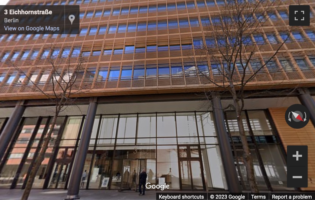 Street View image of Atrium Tower, Eichhornstraße 3, Berlin, Brandenburg