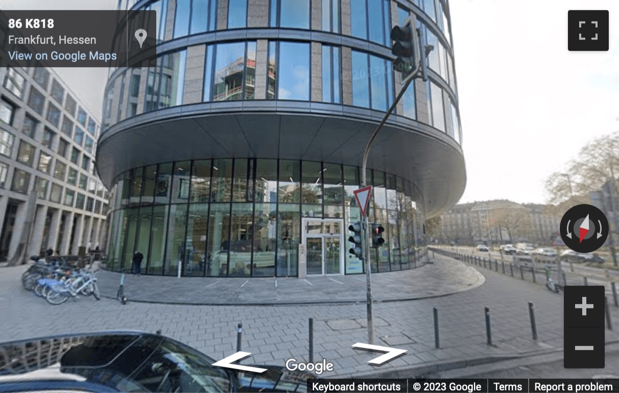 Street View image of Baseler Strabe 10, Frankfurt, Hesse