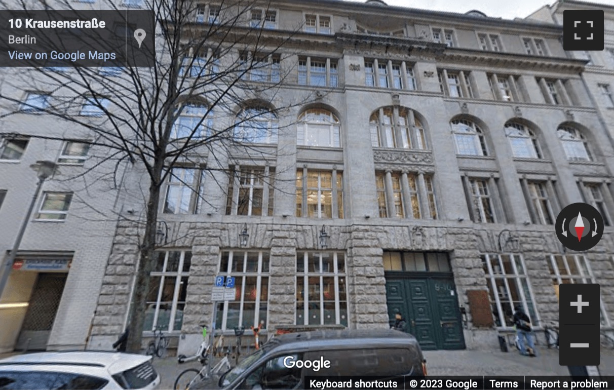 Street View image of Krausenstraße 9, Berlin-Mitte, Berlin, Brandenburg