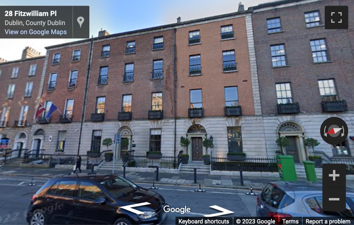 Street View image of 24 Fitzwilliam Place, Dublin 2