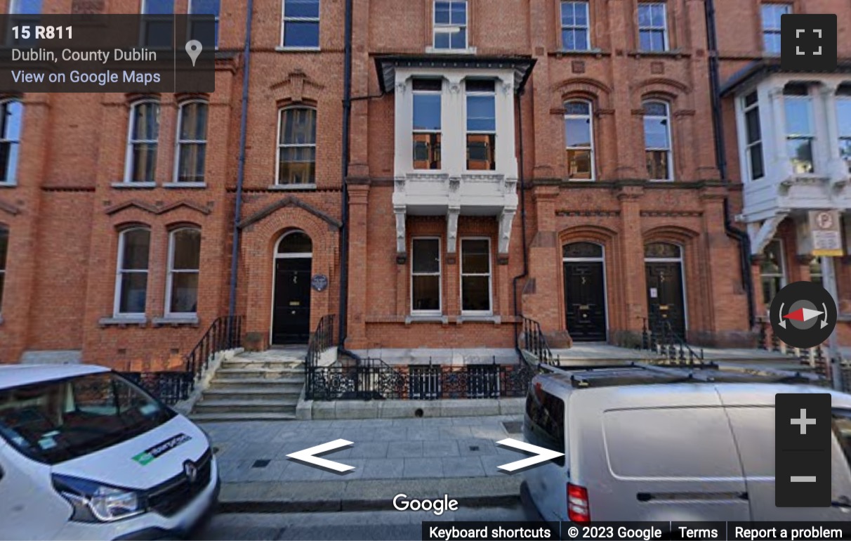 Street View image of The Victorians, 15, 18 Earlsfort Terrace, Dublin 2