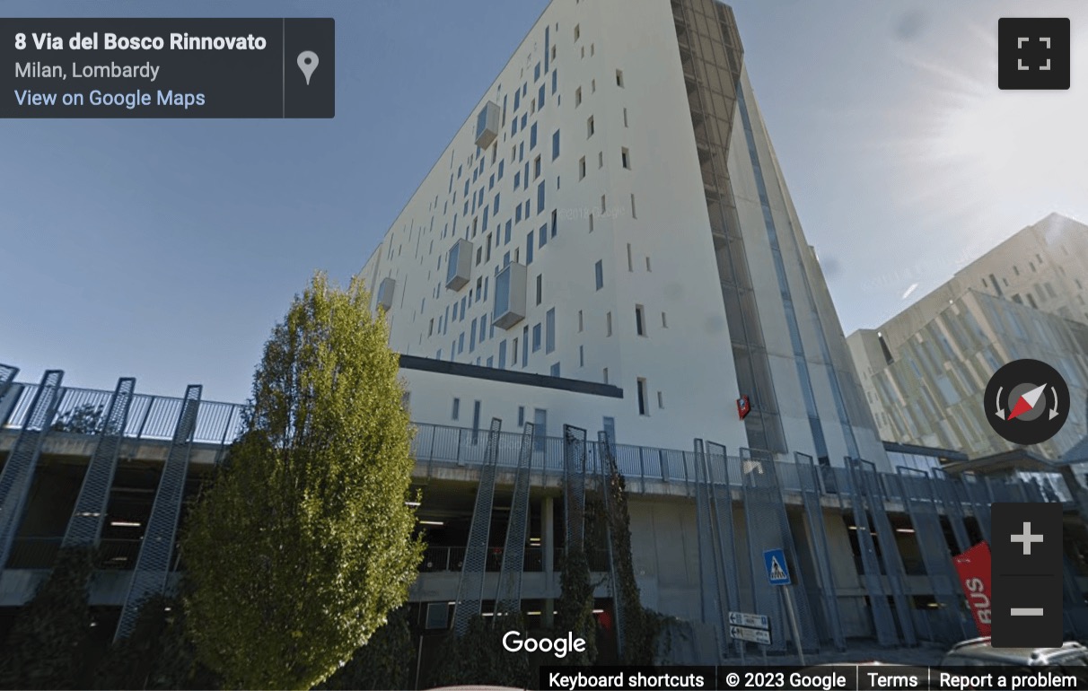 Street View image of Via del Bosco Rinnovato 6, Building U7, Milan