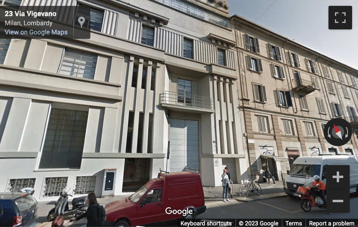 Street View image of Via Vigevano 18, Milan, Italy