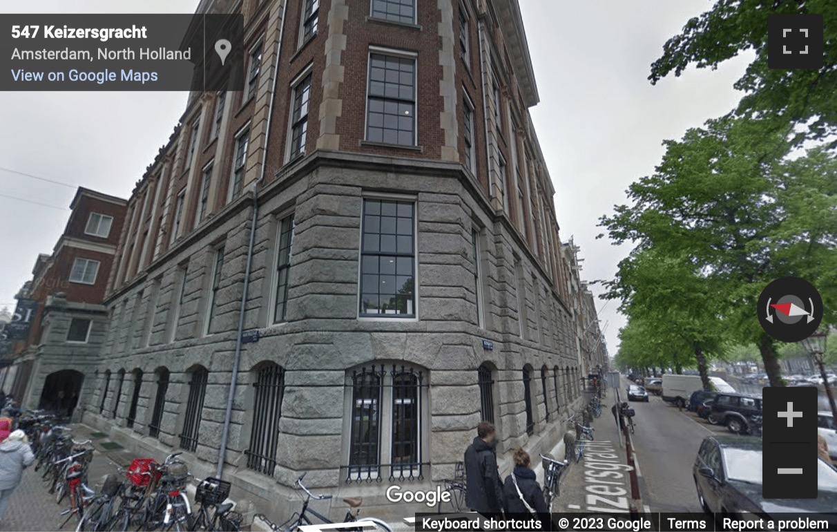 Street View image of Keizersgracht 555, Amsterdam, North Holland