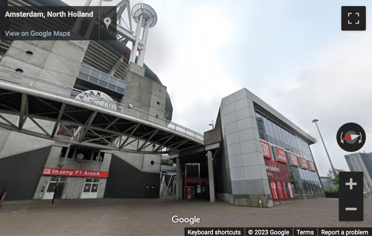 Street View image of Amsterdam Arena Boulevard 65-71, 1011 DL Amsterdam, Amsterdam, North Holland