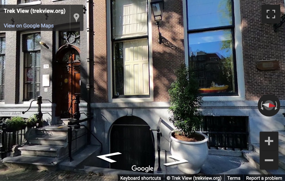 Street View image of Herengracht 280, Amsterdam, North Holland